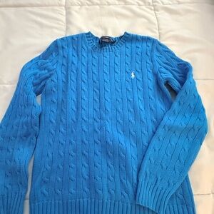 Ralph Lauren Vibrant Blue Crewneck Sweater